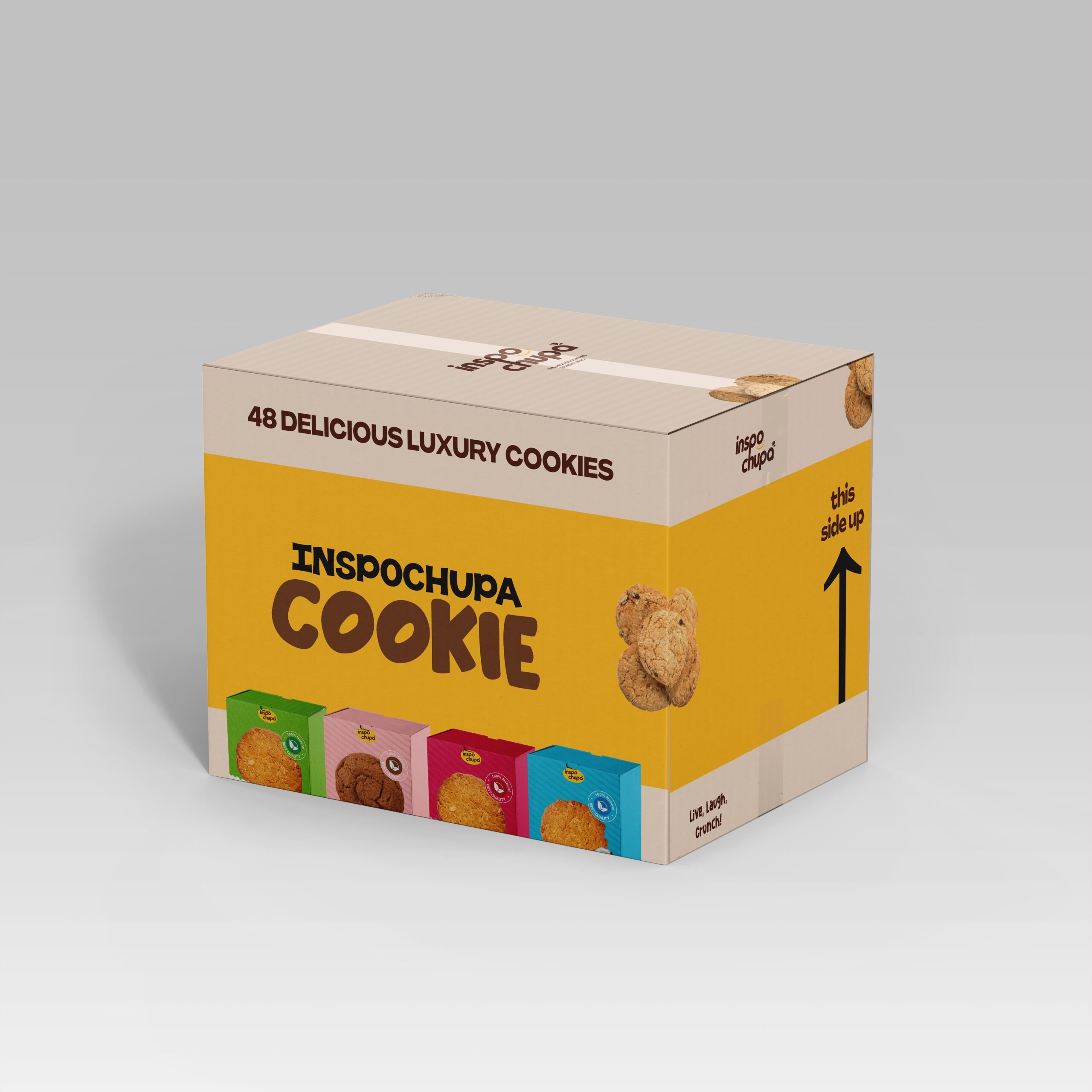 LUXURY MINI COOKIES - (48 bags of deliciousness)